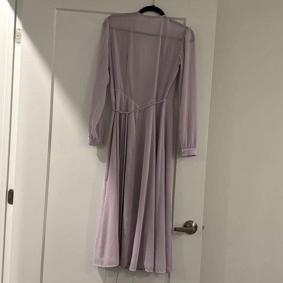 Aritzia Babaton lilac wrap dress! - Picture 2 of 2